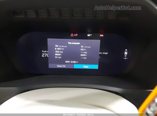 YV4H60PF6S1316976 2025 VOLVO XC90 PLUG-IN HYBRID Серый Вид задних сидений