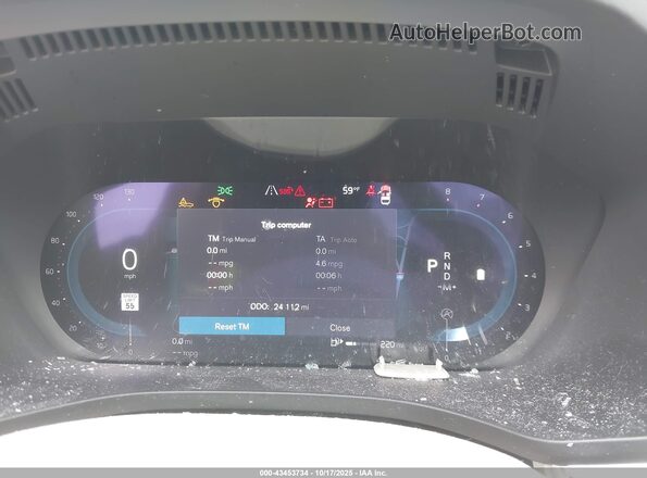 YV4L12RW4P1203763 2023 VOLVO XC60 Gray Widok tylnych siedzeń