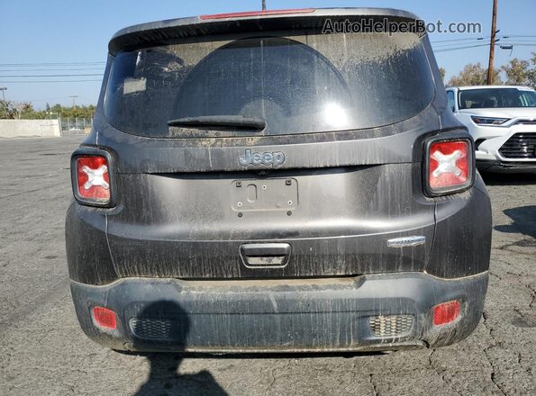 ZACNJAB14LPK91306 2020 JEEP RENEGADE Black Rear view