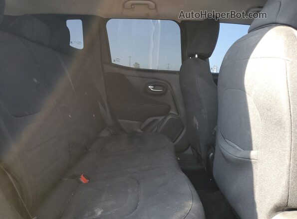 ZACNJAB14LPK91306 2020 JEEP RENEGADE Black Rear interior view