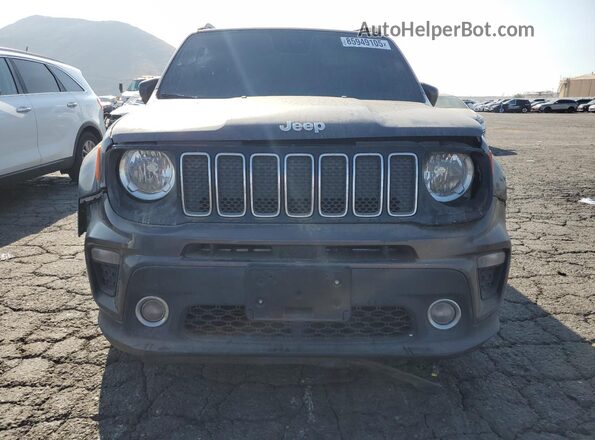 ZACNJAB14LPK91306 2020 JEEP RENEGADE Black Front view