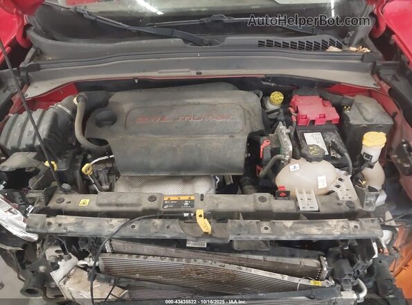 ZACNJBAB1KPK18943 2019 JEEP RENEGADE Red Widok z tyłu