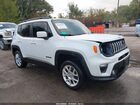 2019 Jeep Renegade Latitude 4x4 White vin: ZACNJBBB0KPJ97632