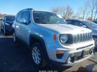 2020 Jeep Renegade Latitude 4x4 Silver vin: ZACNJBBB0LPL21349