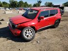 2020 Jeep Renegade Latitude Красный vin: ZACNJBBB2LPL89815