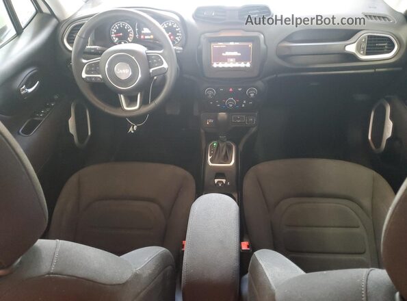 ZACNJBBB7LPL98252 2020 JEEP RENEGADE White Dashboard view