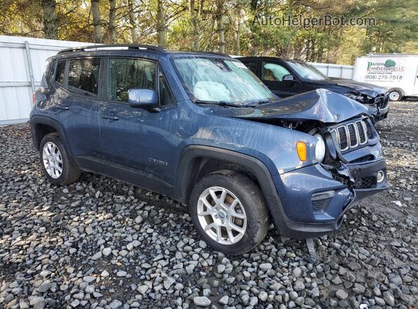 ZACNJBBB8LPL89155 2020 JEEP RENEGADE Blue Front right