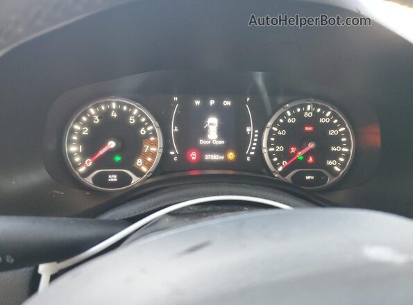 ZACNJBBB8LPL89155 2020 JEEP RENEGADE Blue Instrument cluster view