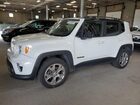2020 Jeep Renegade Limited White vin: ZACNJBD18LPL89211