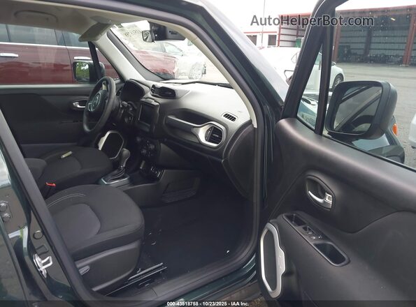 ZACNJCAB2MPM41372 2021 JEEP RENEGADE Зеленый Вид салона спереди