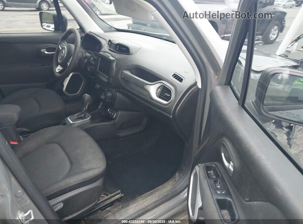 ZACNJCAB6MPM29693 2021 JEEP RENEGADE Gray Widok wnętrza z przodu