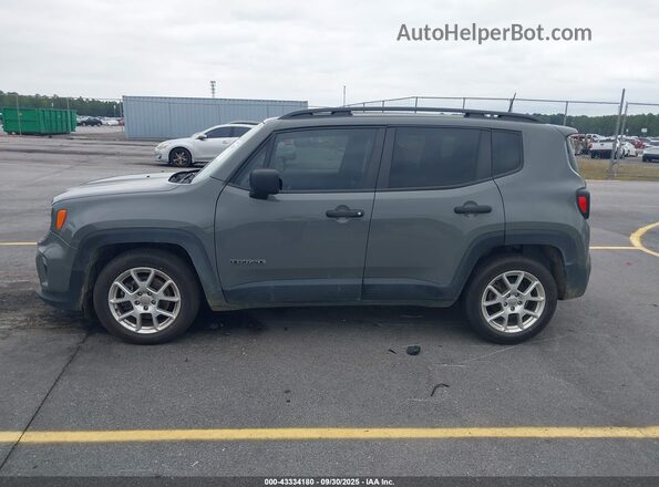 ZACNJCAB6MPM29693 2021 JEEP RENEGADE Gray Widok wnętrza 360 stopni