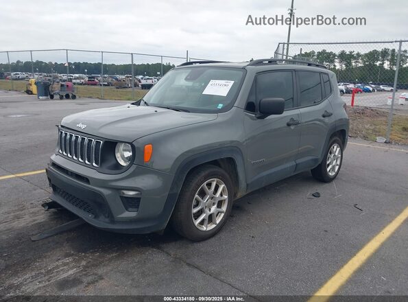 ZACNJCAB6MPM29693 2021 JEEP RENEGADE Gray Przód lewy