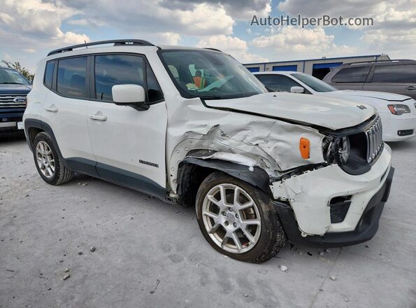 ZACNJCB19MPM33498 2021 JEEP RENEGADE White წინა მარჯვენა