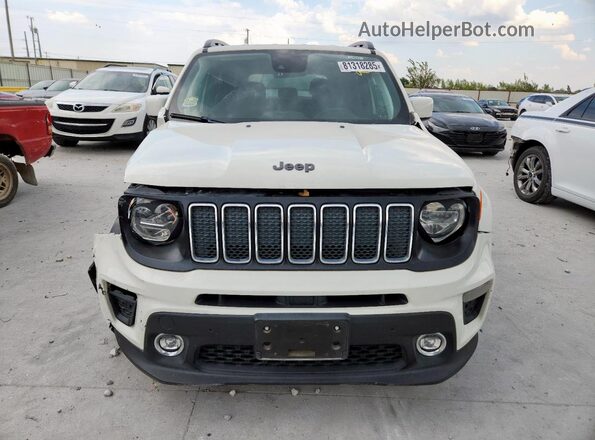 ZACNJCB19MPM33498 2021 JEEP RENEGADE White წინა ხედი