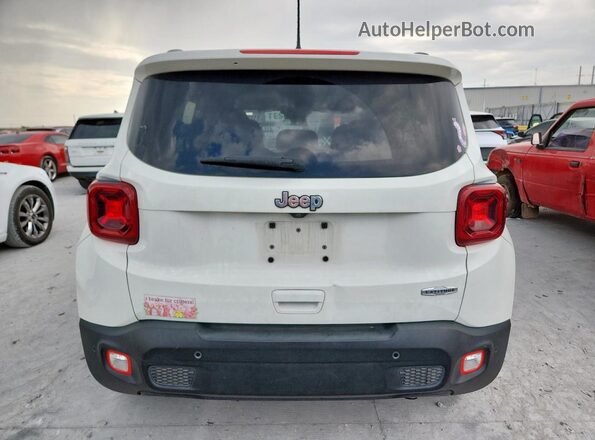 ZACNJCB19MPM33498 2021 JEEP RENEGADE White უკანა ხედი
