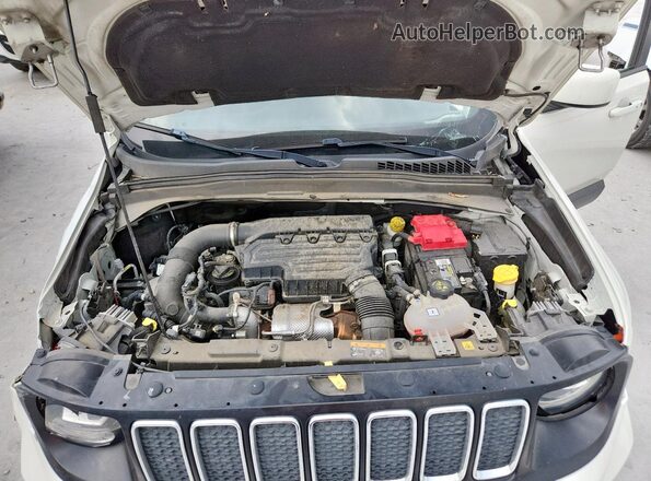 ZACNJCB19MPM33498 2021 JEEP RENEGADE White ძრავის განყოფილების ხედი