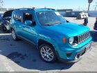 2021 Jeep Renegade Latitude Fwd Blue vin: ZACNJCBBXMPN27477