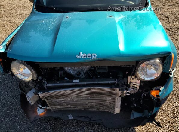 ZACNJDAB0MPM38427 2021 JEEP RENEGADE Blue Вид підкапотного простору