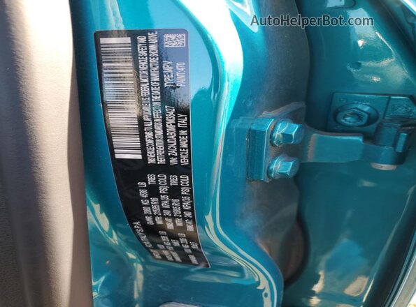 ZACNJDAB0MPM38427 2021 JEEP RENEGADE Blue Вид наклейки з VIN-кодом