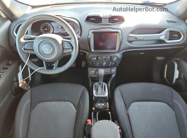 ZACNJDB10MPM54763 2021 JEEP RENEGADE White Առջևի վահանակի տեսք
