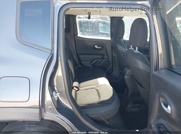 ZACNJDB13PPP61199 2023 JEEP RENEGADE Gray Vista de la etiqueta del VIN
