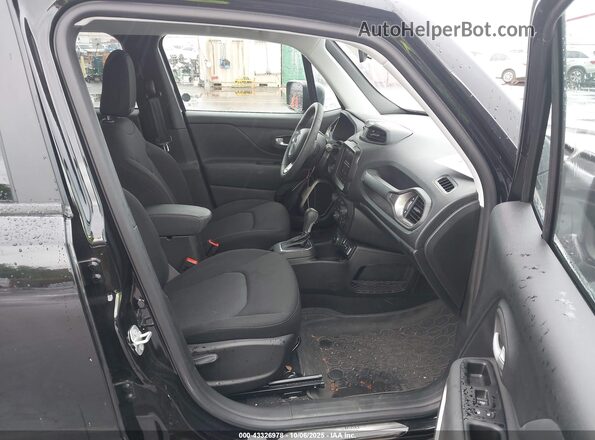 ZACNJDB15PPP29838 2023 JEEP RENEGADE Черный Вид салона спереди