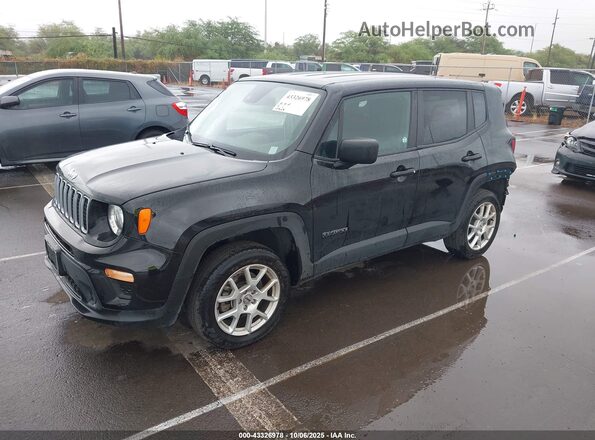 ZACNJDB15PPP29838 2023 JEEP RENEGADE Черный Передняя левая четверть