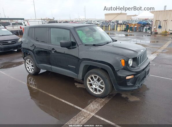 ZACNJDB15PPP29838 2023 JEEP RENEGADE Черный Передняя правая четверть