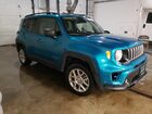 2022 Jeep Renegade Latitude Бирюзовый vin: ZACNJDB19NPN56712 Damage: Right Front Door, Dent(S) W/ Paint Dmg, 1 To 2 Inches