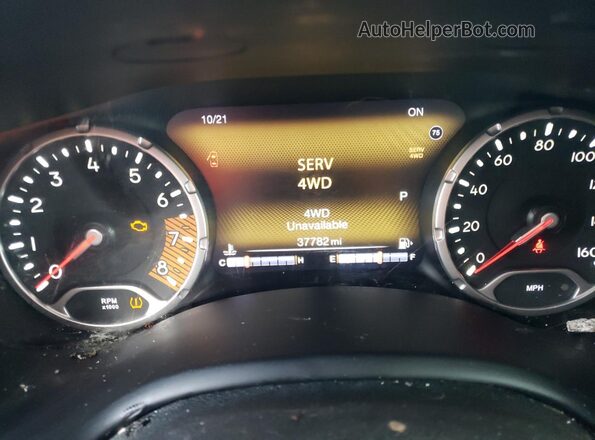 ZACNJDB19NPN56712 2022 JEEP RENEGADE Бирюзовый Вид щитка приборов
