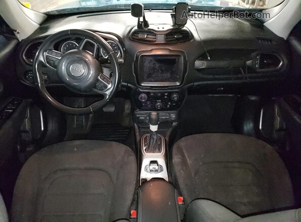 ZACNJDB19NPN56712 2022 JEEP RENEGADE Бирюзовый Вид панели приборов