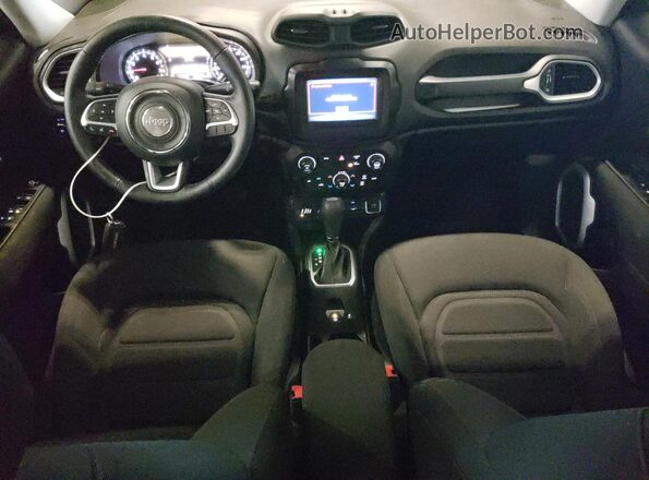ZACNJDBB3MPM21541 2021 JEEP RENEGADE Gray Dashboard view