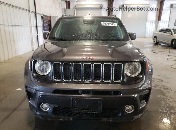 ZACNJDBB3MPM21541 2021 JEEP RENEGADE Gray Front view