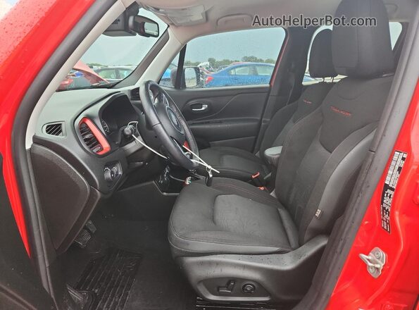 ZACNJDC12MPN34970 2021 JEEP RENEGADE Red Widok wnętrza z przodu
