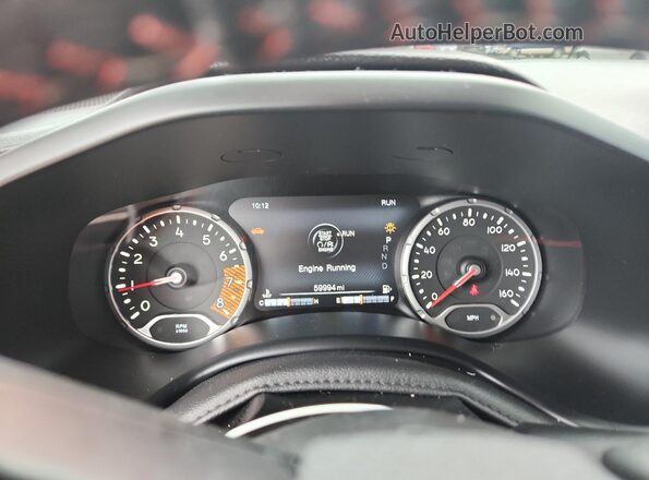 ZACNJDC12MPN34970 2021 JEEP RENEGADE Red Widok zestawu wskaźników