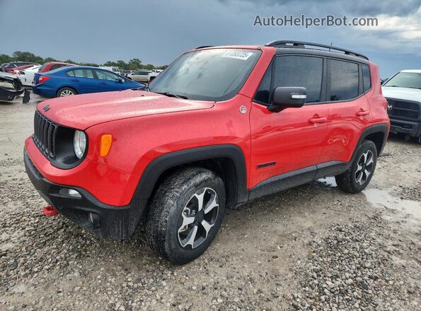 ZACNJDC12MPN34970 2021 JEEP RENEGADE Red Przód lewy