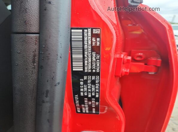 ZACNJDC12MPN34970 2021 JEEP RENEGADE Red Widok naklejki z numerem VIN
