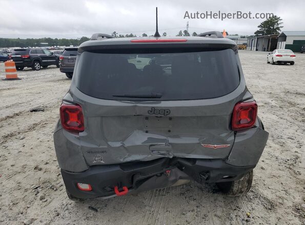 ZACNJDC13MPM92129 2021 JEEP RENEGADE Gray Rear view