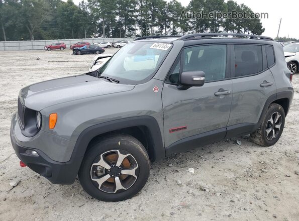 ZACNJDC13MPM92129 2021 JEEP RENEGADE Gray Front left