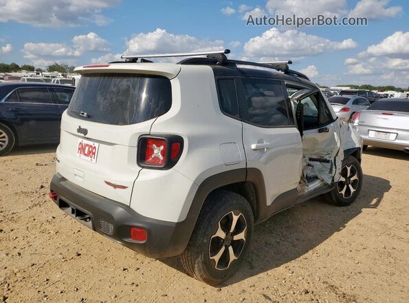 ZACNJDC15MPN28581 2021 JEEP RENEGADE White Trasero derecho