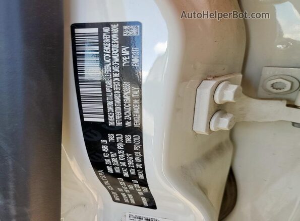 ZACNJDC15MPN28581 2021 JEEP RENEGADE White Vista de la etiqueta del VIN