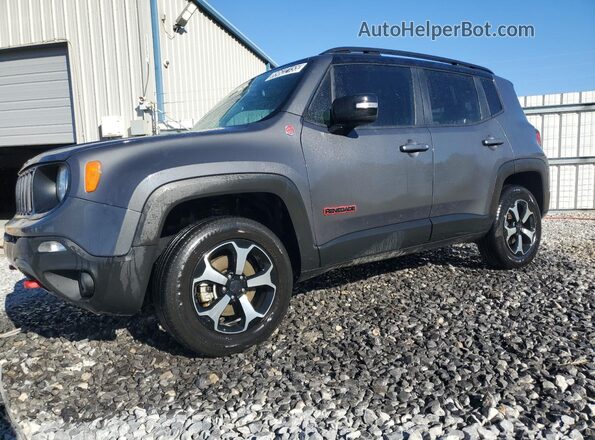 ZACNJDC19NPN96979 2022 JEEP RENEGADE Угольный Передняя левая четверть