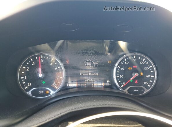 ZACNJDC19NPN96979 2022 JEEP RENEGADE Угольный Вид щитка приборов