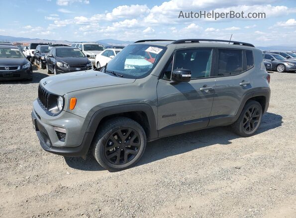 ZACNJDE11NPN99338 2022 JEEP RENEGADE Серый Передняя левая четверть