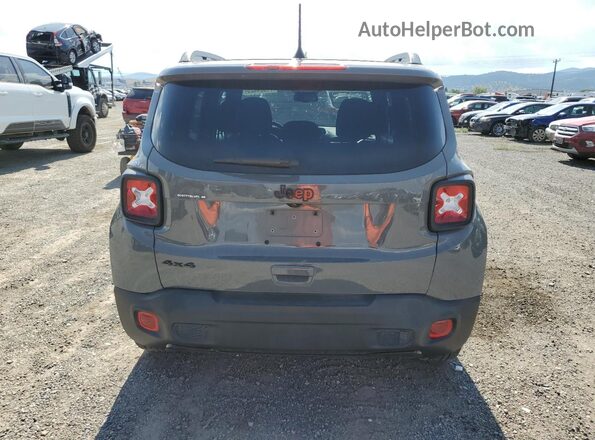 ZACNJDE11NPN99338 2022 JEEP RENEGADE Серый Вид сзади