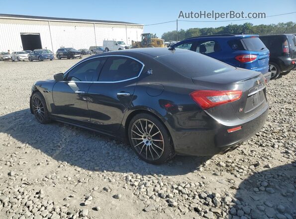 ZAM57XSA3H1225501 2017 MASERATI GHIBLI Black Tył lewy