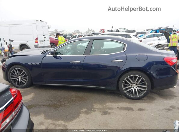 ZAM57XSA4K1325856 2019 MASERATI GHIBLI Dark Blue Панорамный вид салона 360°