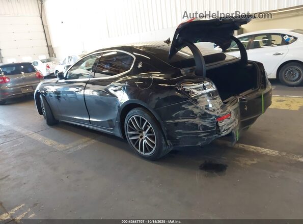 ZAM57XSA6G1171142 2016 MASERATI GHIBLI Черный Задняя левая четверть