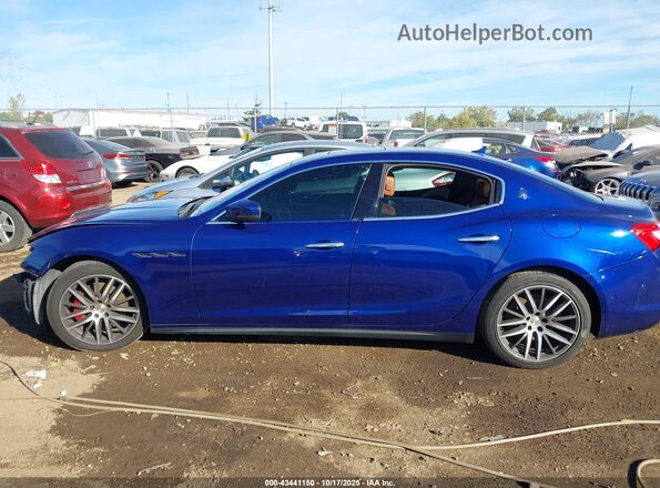 ZAM57XSA6J1293216 2018 MASERATI GHIBLI Синий 